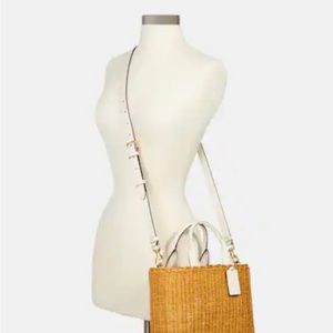Coach Wicker Carry All - New with Tags in Original Factory Wrapping!